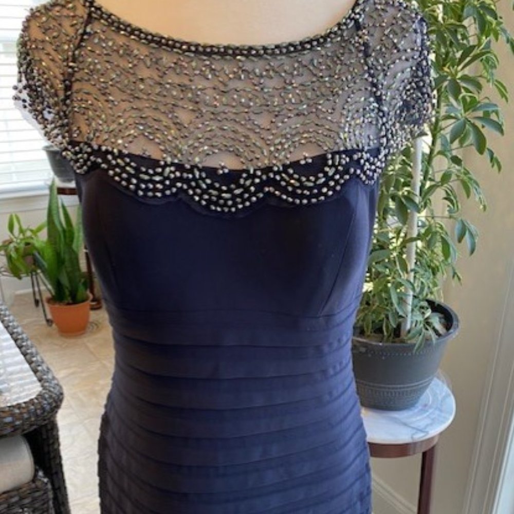 Beautiful Social Navy Blue Dress